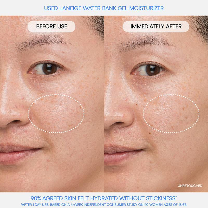 Laneige Water Bank Blue Hyaluronic Gel Moisturizer, Hydrating & Soothing Face Gel, Korean Skincare, Infused with Mint Extract