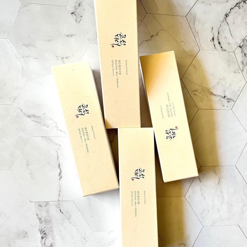 Beauty of Joseon Sun Relief Cream SPF 50 All Skin Types Korean Sunscreen Skincare Gentle Hydrate Facial Lightweight Organic