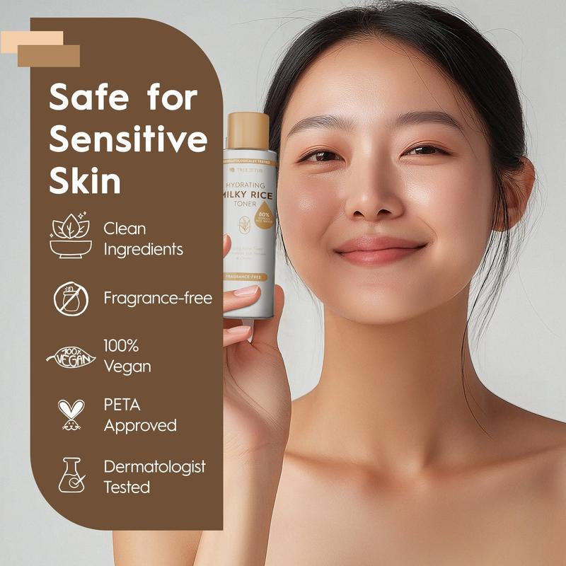Tree to Tub Hydrating Milky Rice Toner with 80% Korean Rice Bran