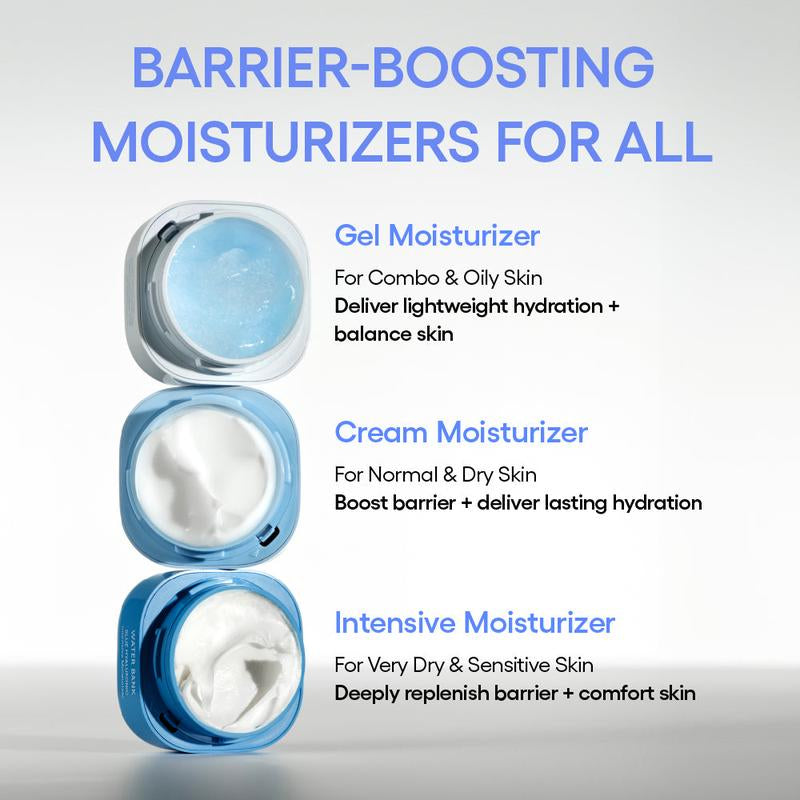 Laneige Water Bank Blue Hyaluronic Intensive Moisturizer, Hydrating & Barrier-Boosting Face Cream, Korean Skincare, Infused with Peptides & Squalane