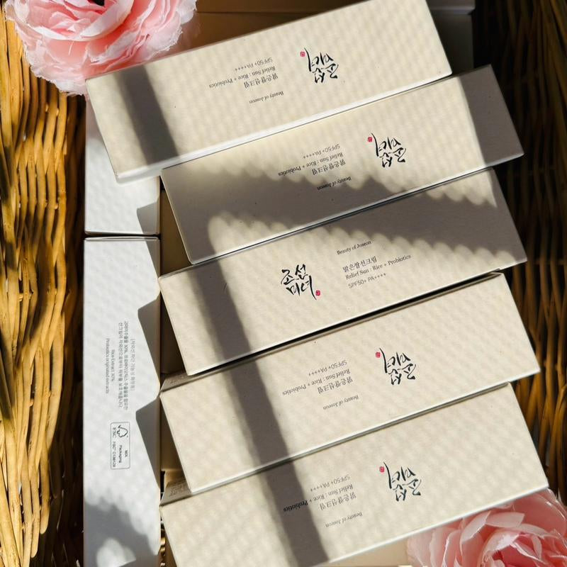 Beauty of Joseon Sun Relief Cream SPF 50 All Skin Types Korean Sunscreen Skincare Gentle Hydrate Facial Lightweight Organic