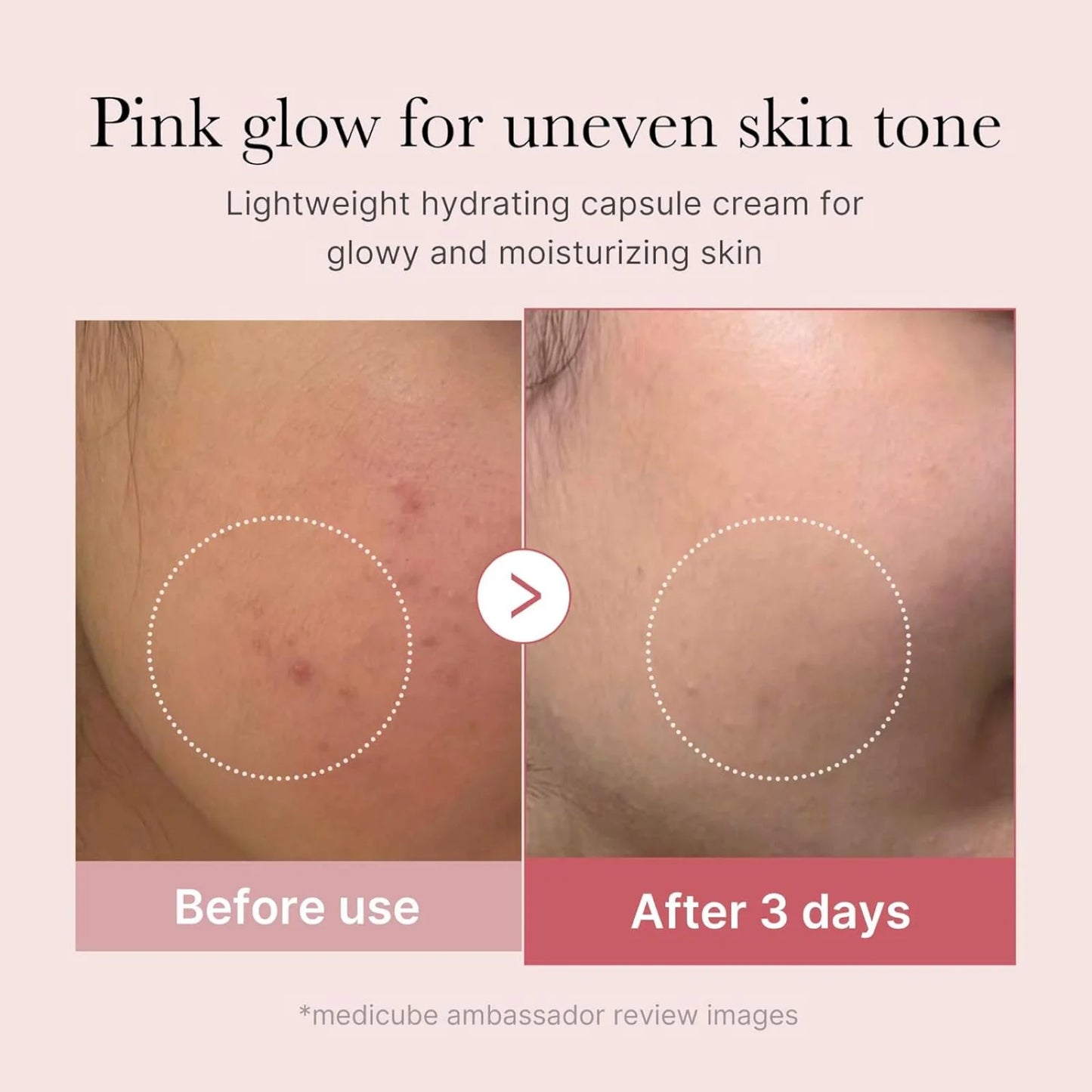 Medicube Salmon DNA PDRN Collagen Capsule Cream, Lightweight Hydrating Moisturizer for Radiant Skin